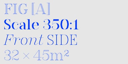 MAD Serif Fill Font Poster 5